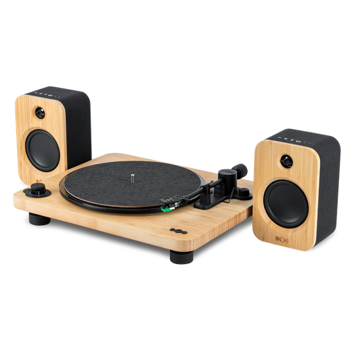 Stir It Up Lux Wireless Turntable  & Get Together Duo Speaker Bundle